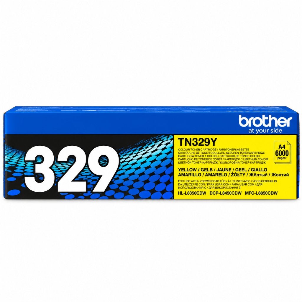 Toner Brother TN-329Y Jaune Original – Neuf – 6000 pages, Enlèvement ou Envoi, Neuf, Toner, Brother