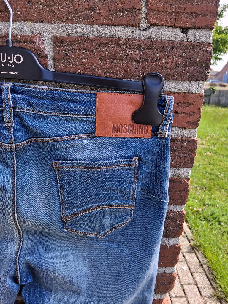 Dames jeans broek Love Moschino Mt33, Love Moschino, Blauw, Maat 42/44 (L), Nieuw