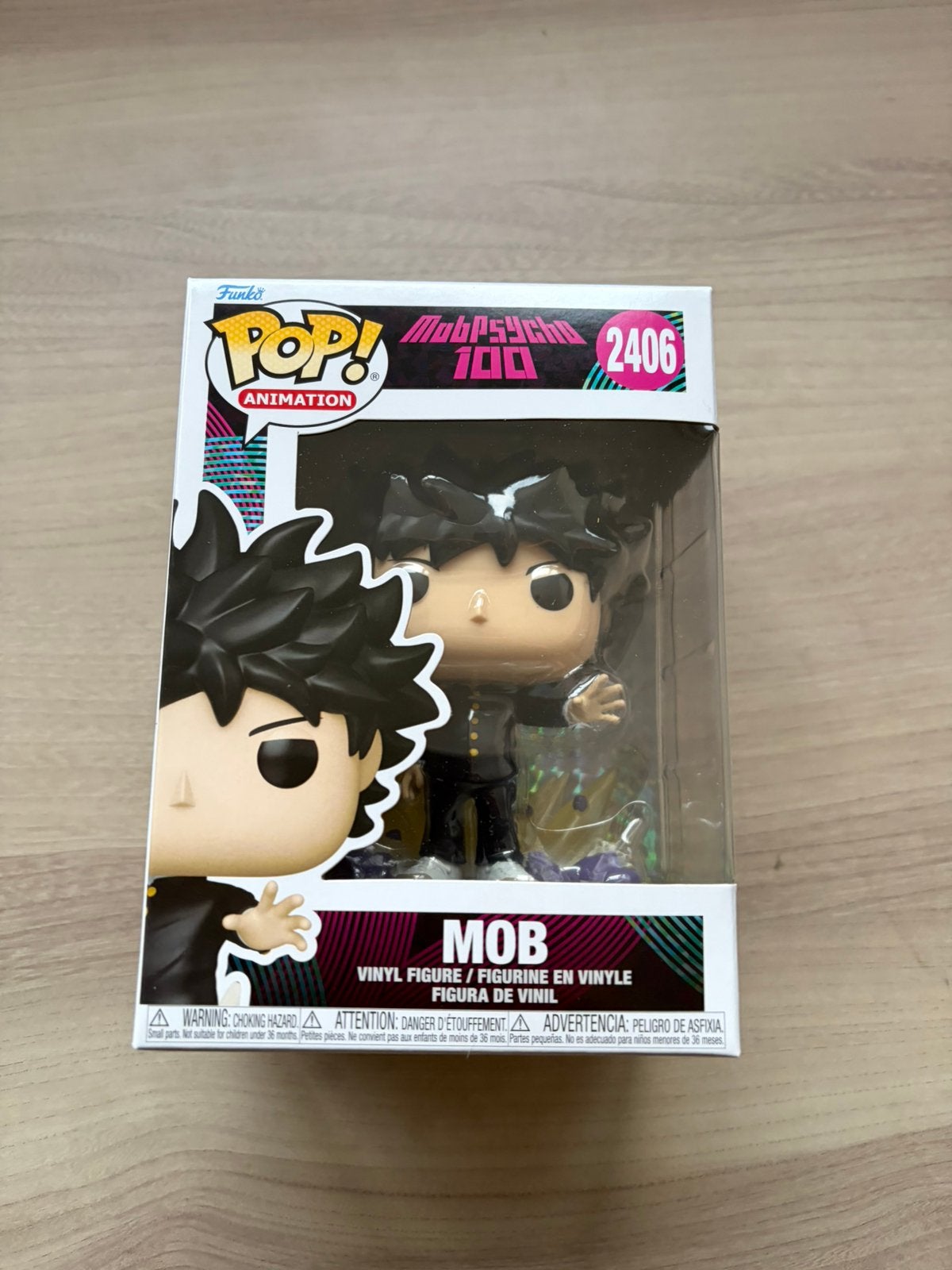 Mob #2406 - Funko Pop! Animation – Mob Psycho 100, Ophalen of Verzenden, Zo goed als nieuw