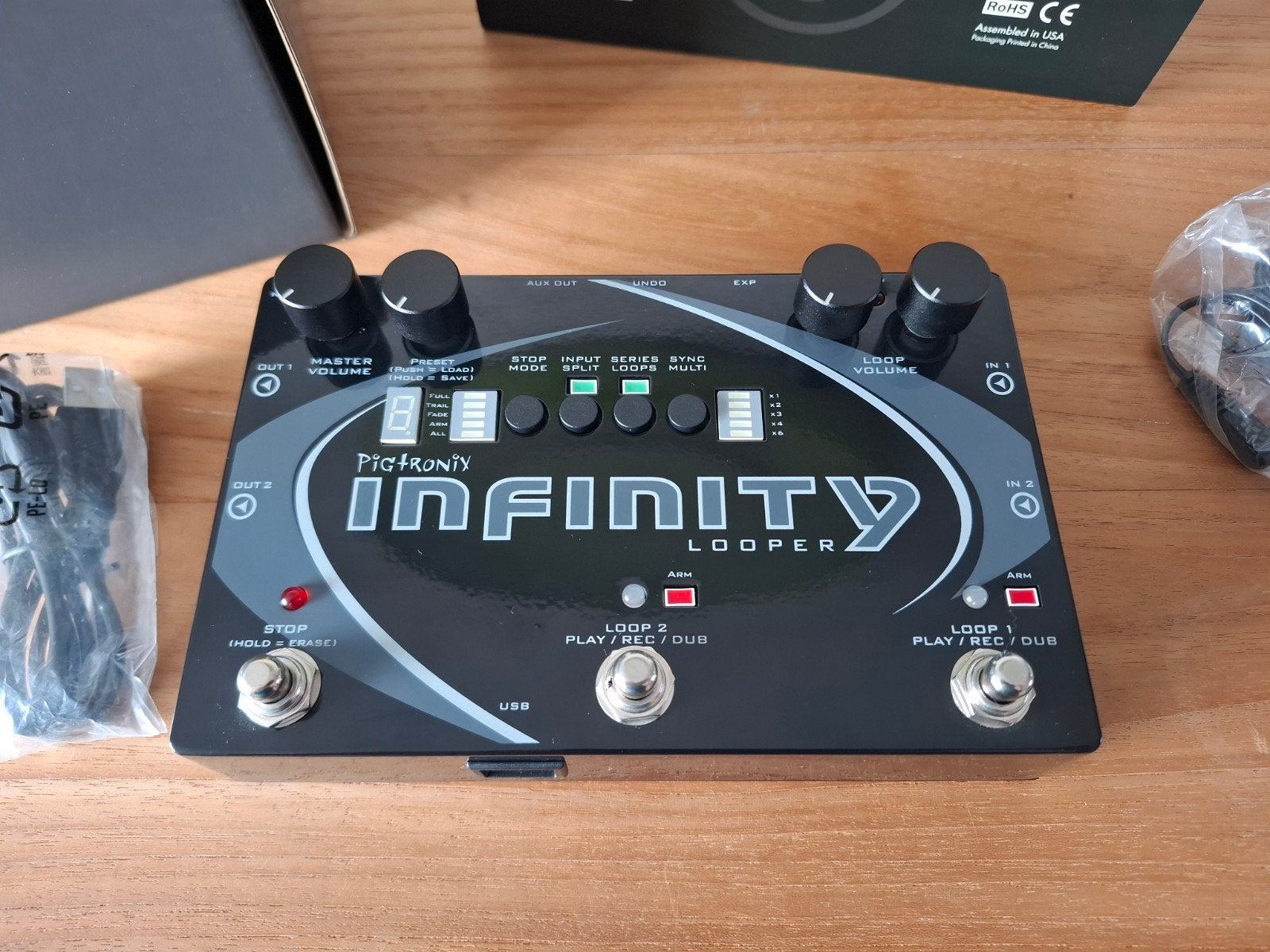 Pigtronix Infinity Looper in nieuwstaat!, Ophalen of Verzenden, Zo goed als nieuw
