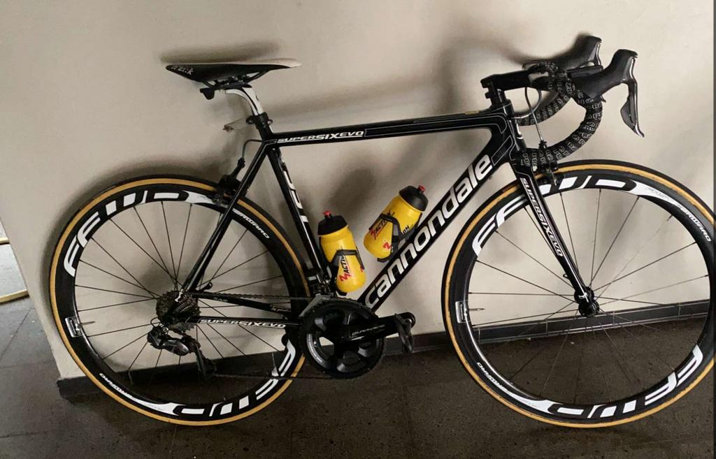 Cannondale supersix evo maat 51, 28 inch, Gebruikt, Carbon, Heren