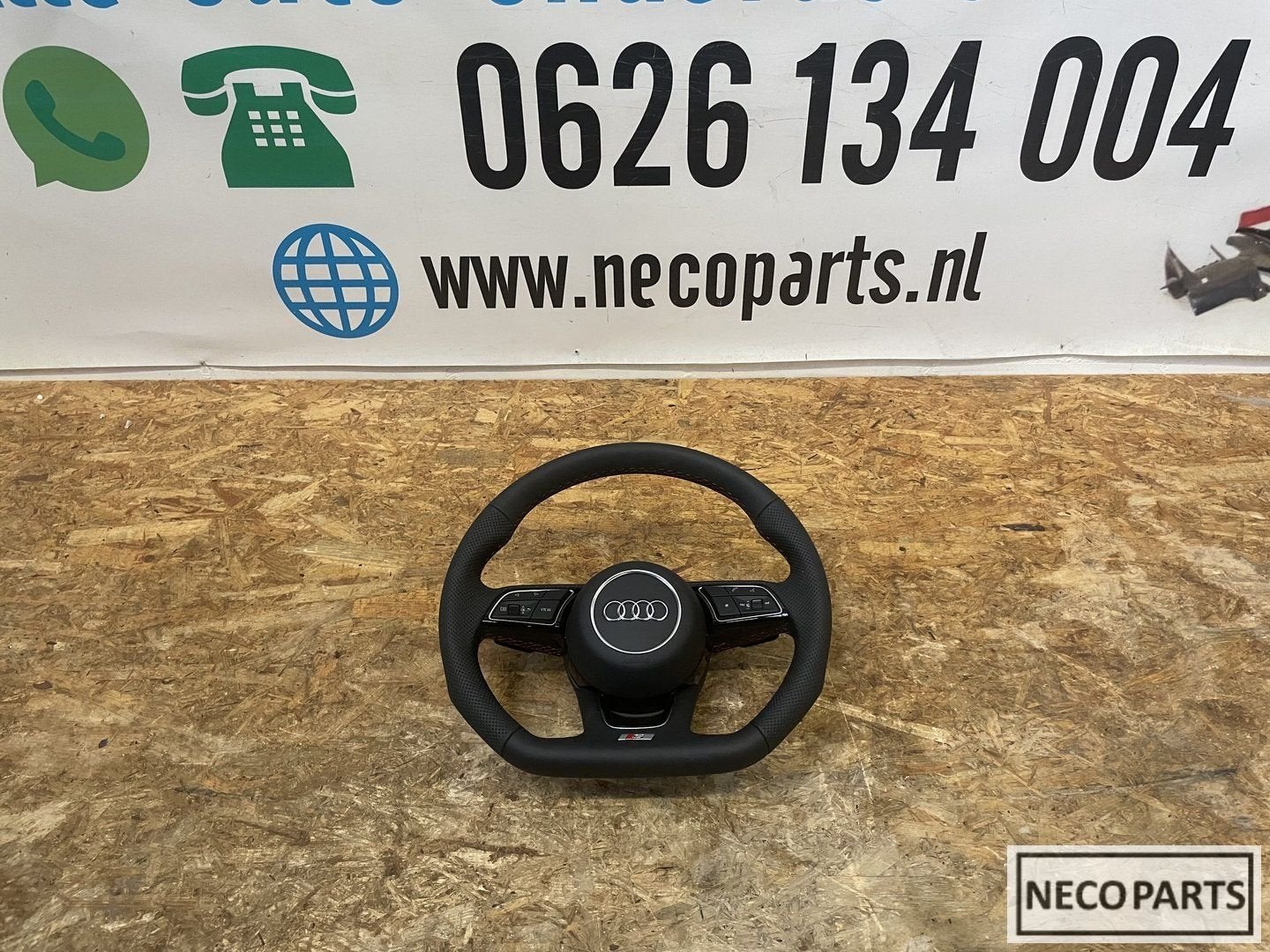AUDI A3 8Y S3 A4 S4 A1 82A A5 S5 S LINE STUUR MET FLIPPERS, Auto-onderdelen, Gebruikt, -, -, -