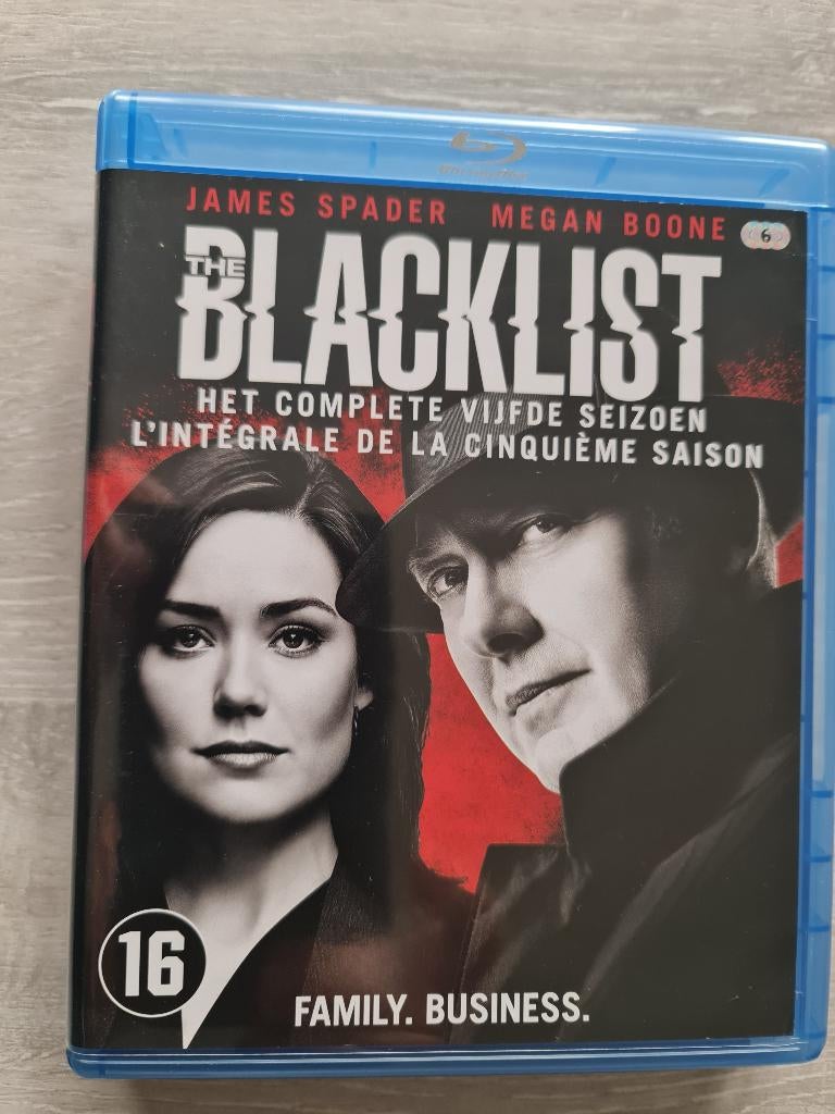 The Blacklist seizoen 5 TV Serie Blu-ray (nieuw), Cd's en Dvd's, Ophalen of Verzenden, Zo goed als nieuw, Tv en Series, Boxset