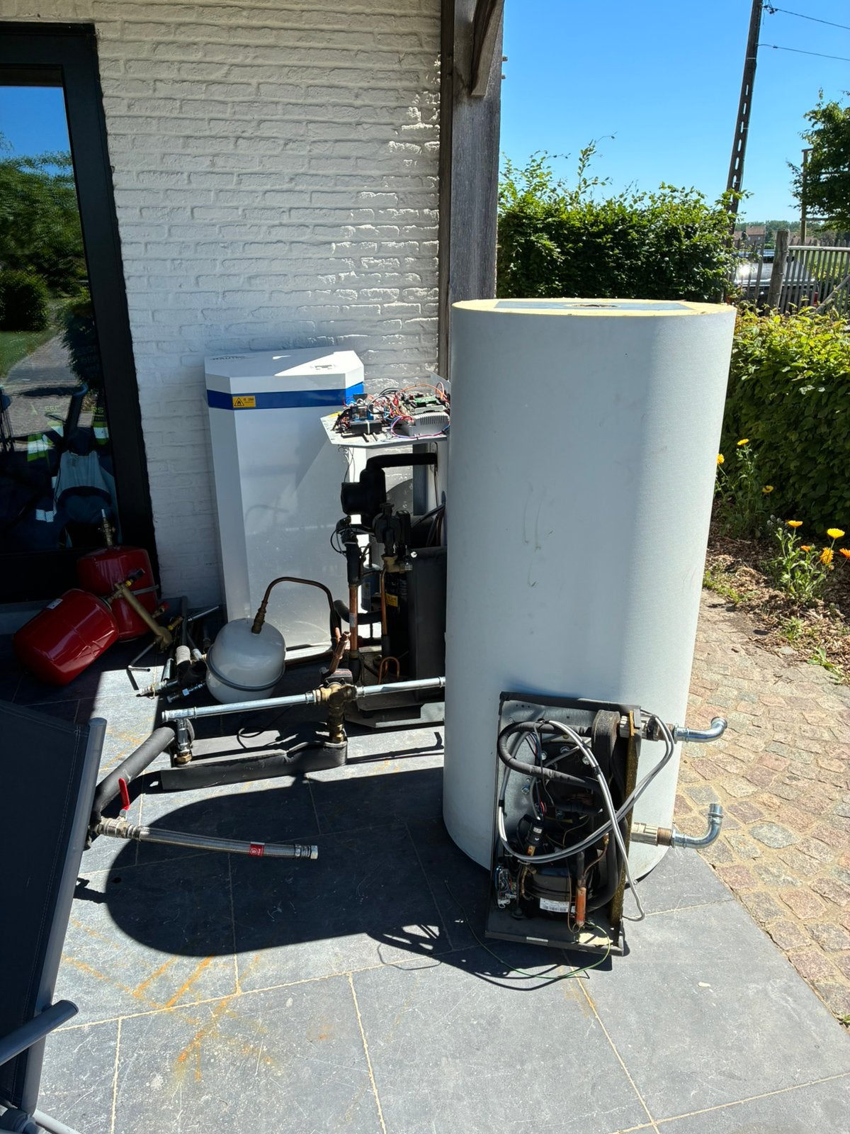 Hautec warmtepomp kapot, Ophalen, Gebruikt