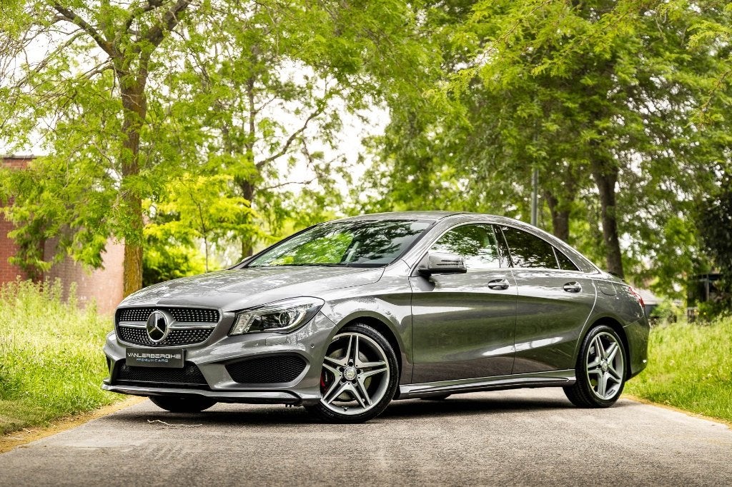 Mercedes CLA220d AMG * Automaat * Navi * Leder * Camera *, Autos, Cuir, Achat, Entreprise, Carnet d'entretien
