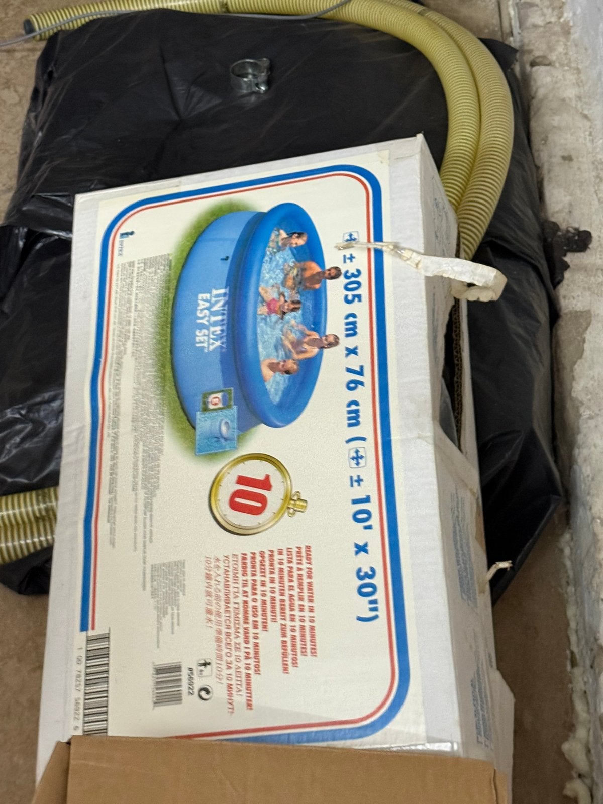 Piscine + accessoires, Enlèvement, Comme neuf, Pompe