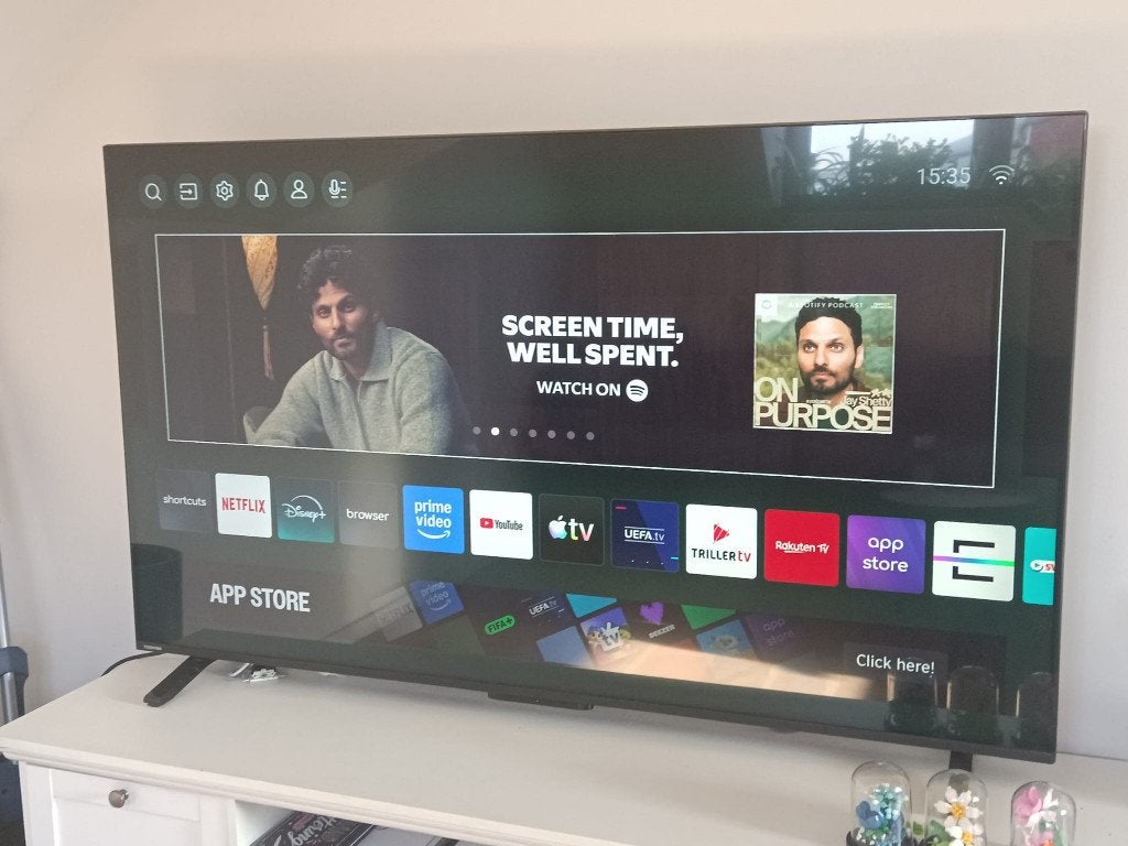 TV connectée Toshiba 65QV2363DG – QLED 4K – 65 pouces, TV, Hi-fi & Vidéo, Enlèvement, 4k (UHD), Smart TV, QLED