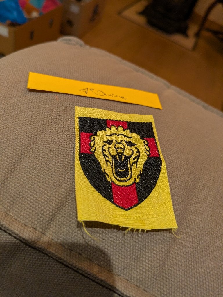 1ste infanterie divisie, Ophalen of Verzenden, Landmacht, Embleem of Badge