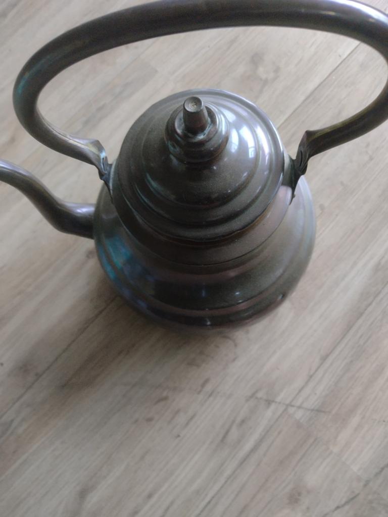 Vintage koperen waterketel, Enlèvement, Cuivre