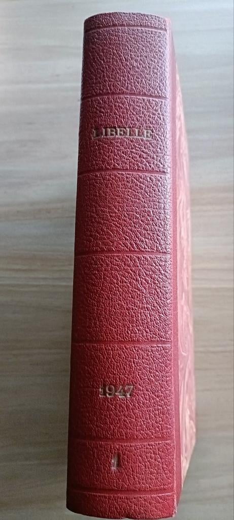 Ingebonden jaarboek Libelle 1947, Enlèvement