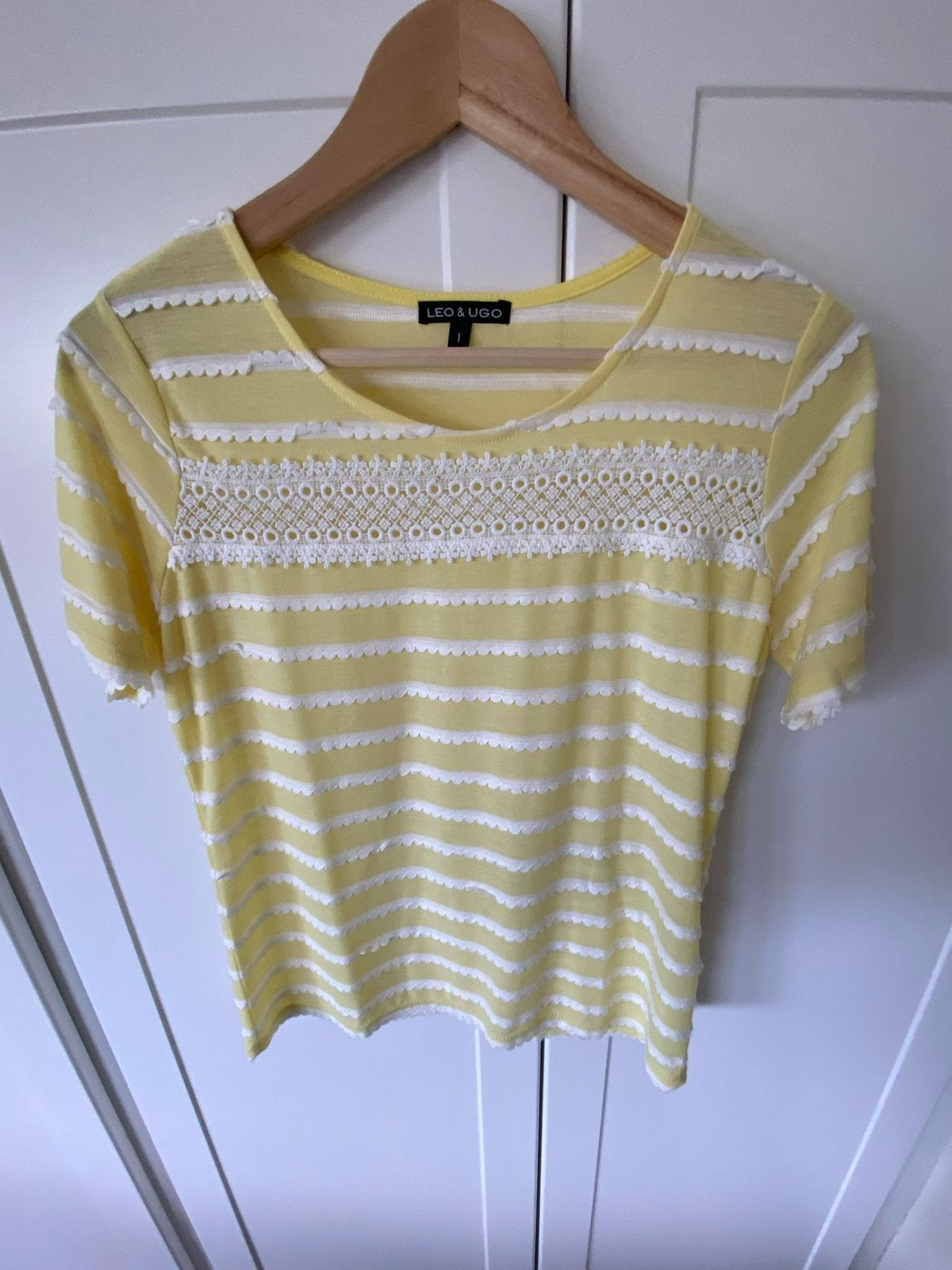 T shirt Leo & Ugo, Ophalen of Verzenden, Zo goed als nieuw, Maat 36 (S)