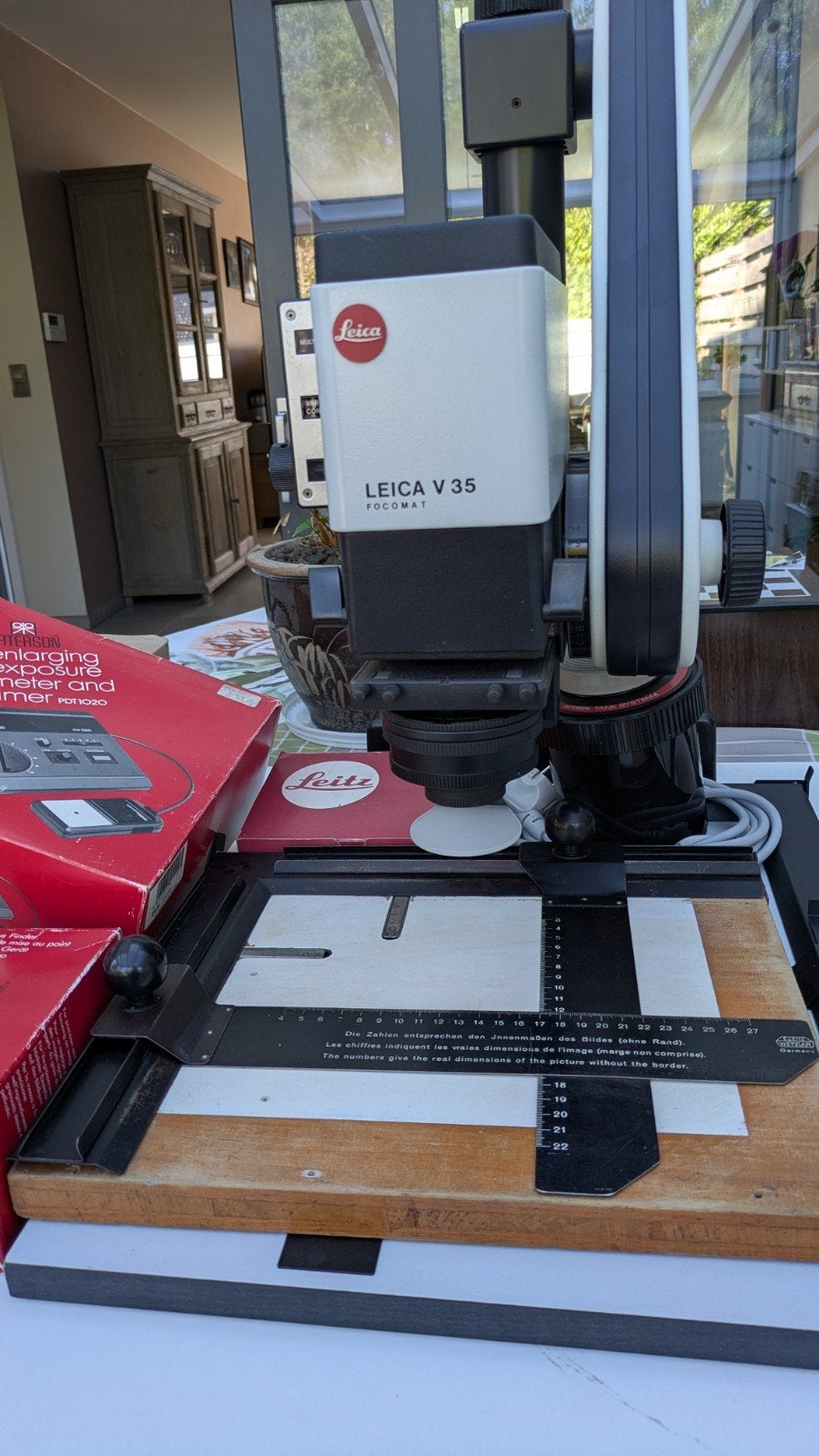 Leica v35, Audio, Tv en Foto, Ophalen, Leica