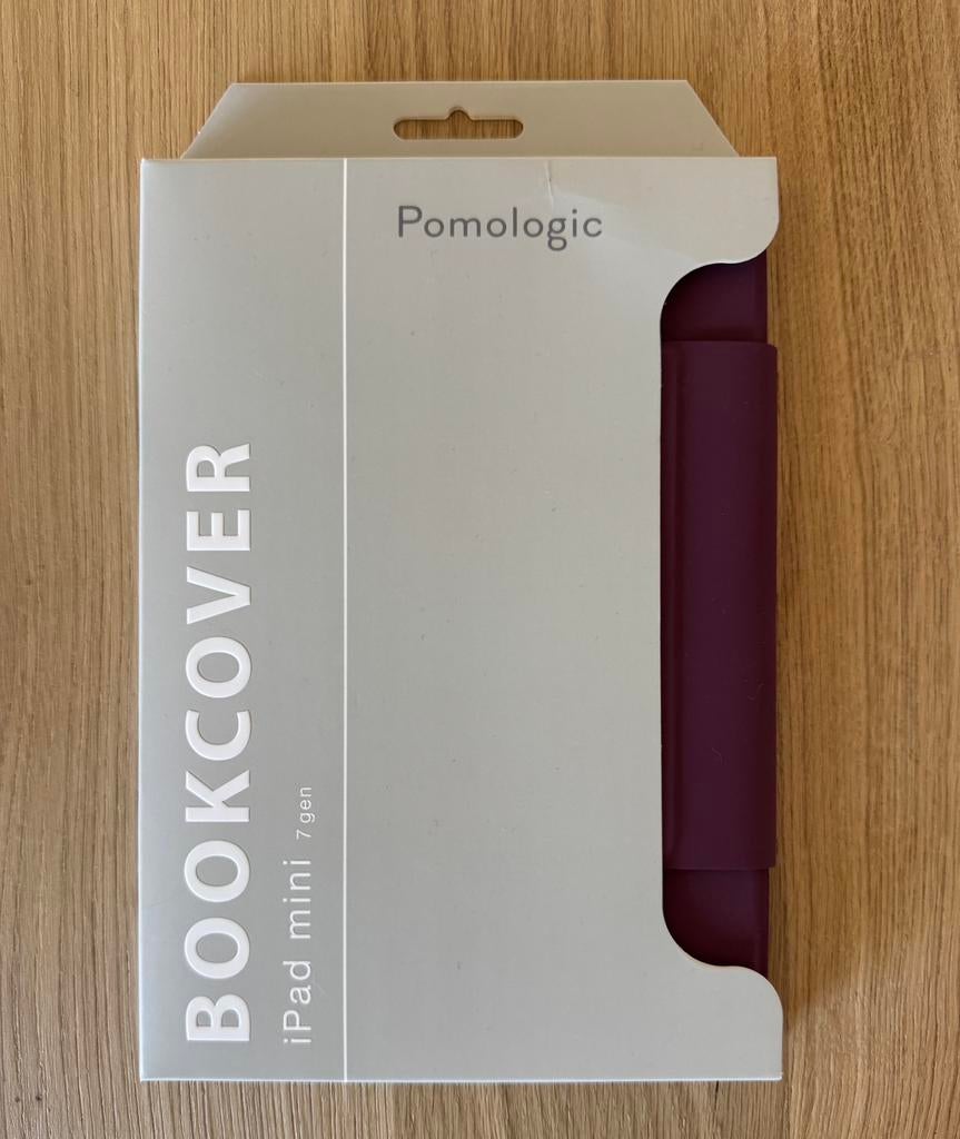 Housse de livre Pomologic - iPad Mini 7e génération, Enlèvement ou Envoi, Neuf, IPad Mini 7e gen, Protection faces avant et arrière