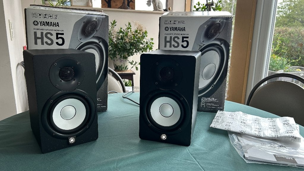 Yamaha HS5, Enlèvement, Comme neuf, Moniteur de studio, Yamaha