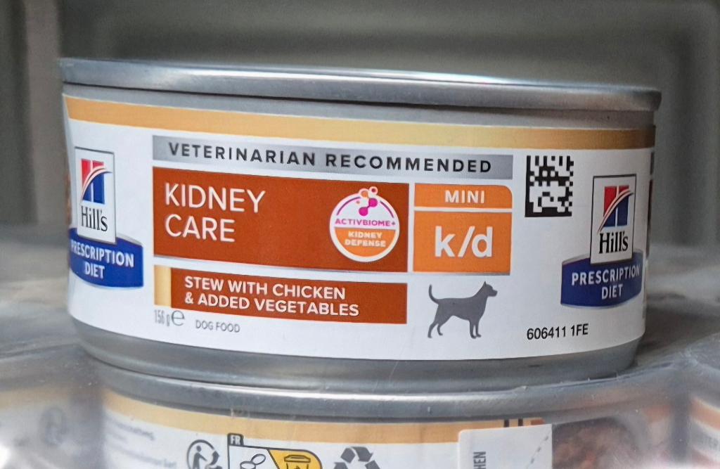 Hill's kidney care k/d chien 156gr x23 Geel Bruxelles Putte, Enlèvement ou Envoi, Chien