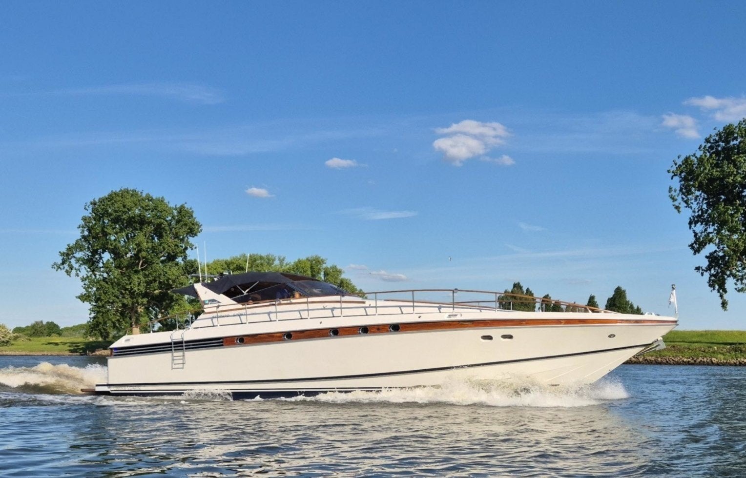 Luxe Leopard Sport 21meter CVO 2032 Hydronautica RIVA Inruil, Ophalen, Overige merken, 1.90 meter, Binnenboordmotor