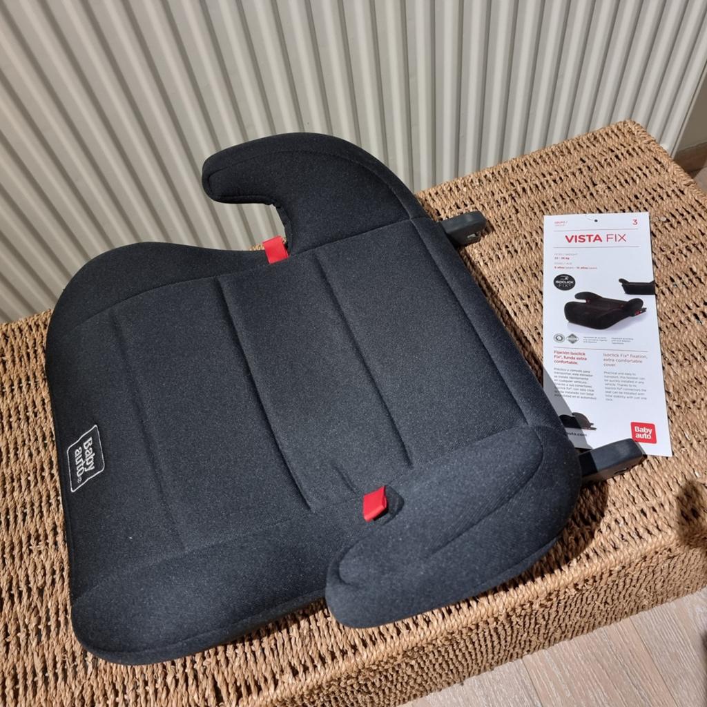 Kinderzitje auto met isoclick Babyauto vista fix, Kinderen en Baby's, Autogordel of Isofix, 22 t/m 36 kg, Zo goed als nieuw, Ophalen