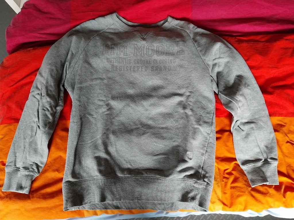 Grijze trui maat S, Vêtements | Hommes, Pulls & Vestes, Enlèvement, Taille 46 (S) ou plus petite, Gris