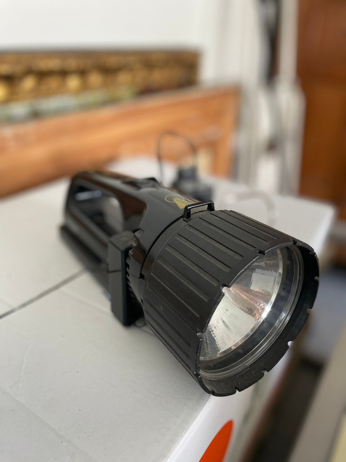 Zaklamp, Caravanes & Camping, Lampes de poche, Enlèvement, Utilisé