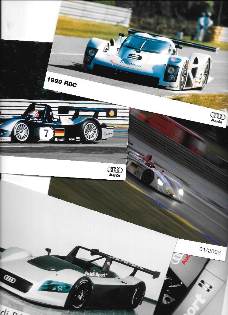 AUDI R8 Racewagen,  fabrieksfoto's, Boeken, Auto's | Folders en Tijdschriften, Ophalen of Verzenden, Zo goed als nieuw, Audi