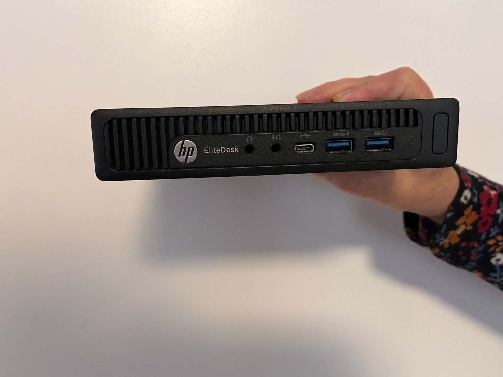 PC -Mini HP EliteDesk -800G2, 256 GB, 8 GB, SSD, Intel Core i5