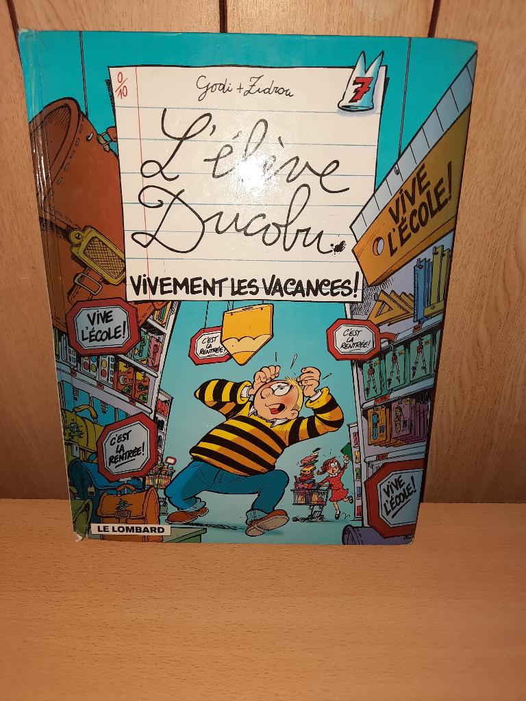 L'élève Ducobu 7 : Vivement les vacances !, Enlèvement ou Envoi, Utilisé