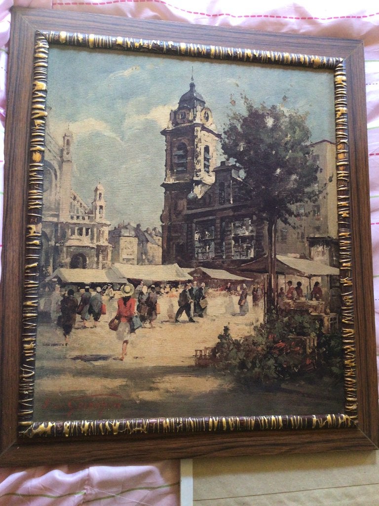 Tableaux peintures, Antiquités & Art, Enlèvement, Encadré