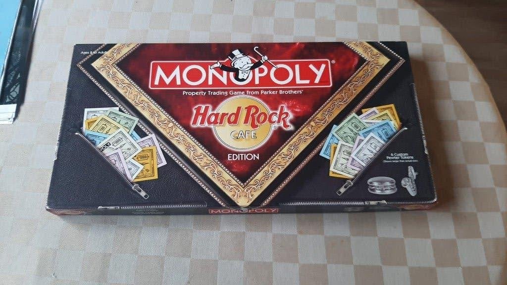 jeu de plateau new Monopoly Hard Rock Cafe Monopoly, 1 ou 2 joueurs, Enlèvement ou Envoi, Neuf, Monopoly