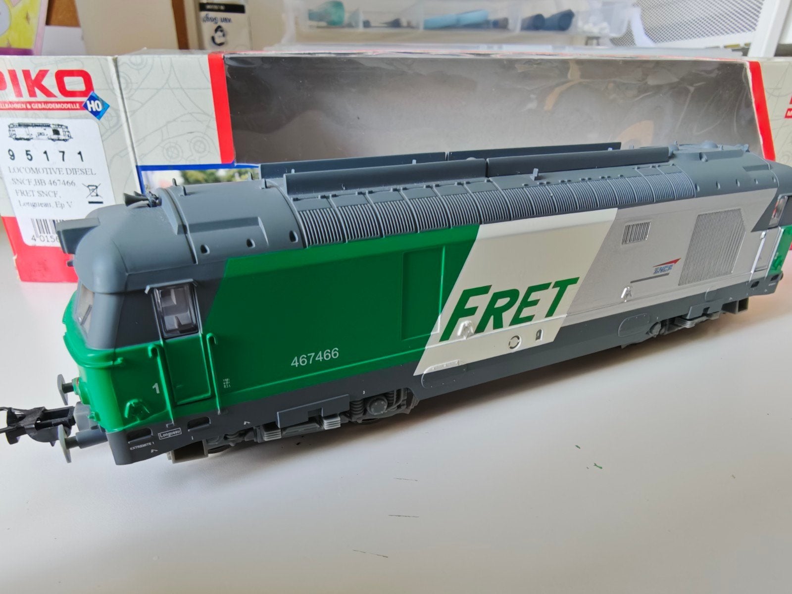 PIKO 95171. SNCF Fret digital (adres 46), Hobby en Vrije tijd, Modeltreinen | H0, Nieuw, Analoog, Gelijkstroom, Locomotief