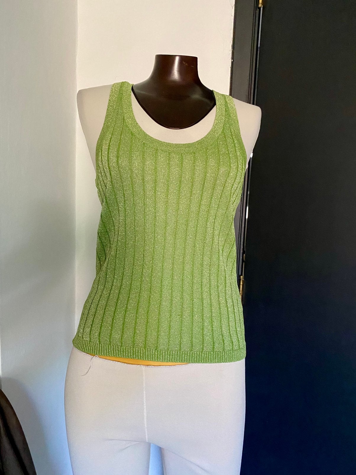 Sara tanktop, Ophalen of Verzenden, Zo goed als nieuw, Groen, Maat 36 (S)