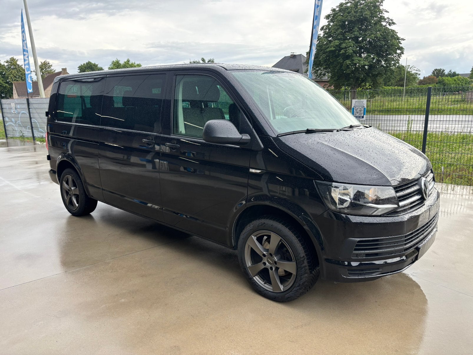 Volkswagen transporter minibus 2.0tdi 150pk 9pl bj 2019 dsg, Auto's, Parkeersensor, Stof, 4 cilinders, Volkswagen