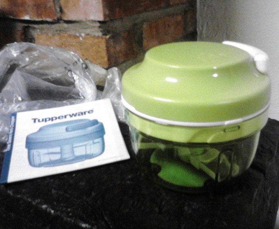Tupperware Turbochef – Groen of Blauw, Neuf, Enlèvement ou Envoi, Autres types, Compatible lave-vaisselle
