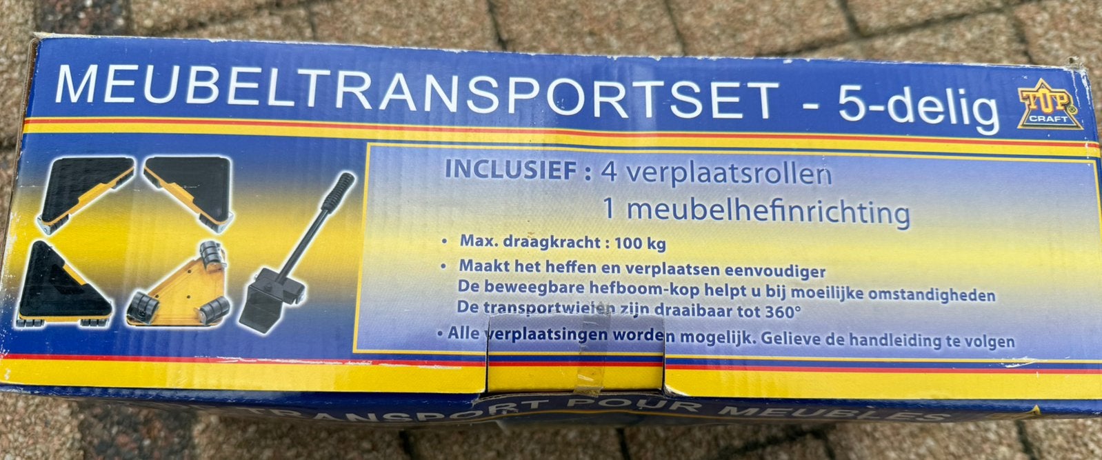 Meubeltransportset, Doe-het-zelf en Bouw, Ophalen, Zo goed als nieuw