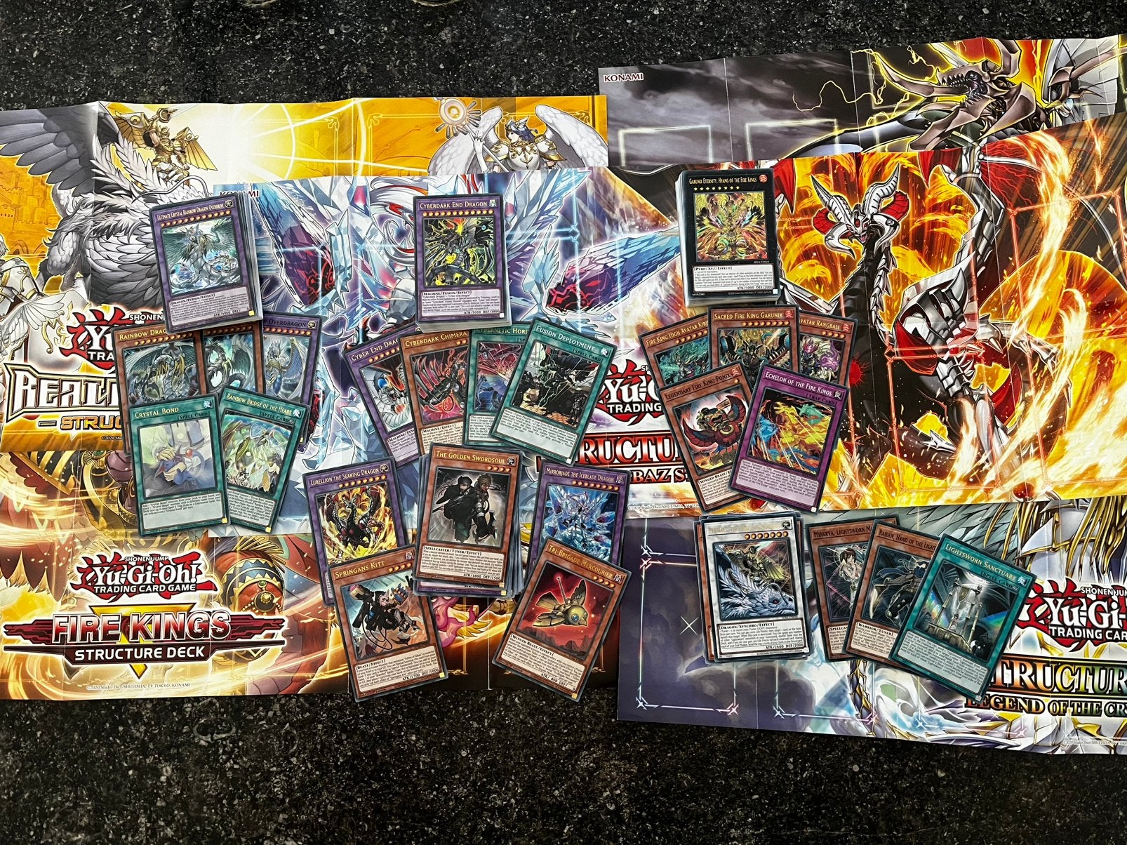 5 Modern Decks - Yu-Gi-Oh!, Enlèvement ou Envoi, Comme neuf