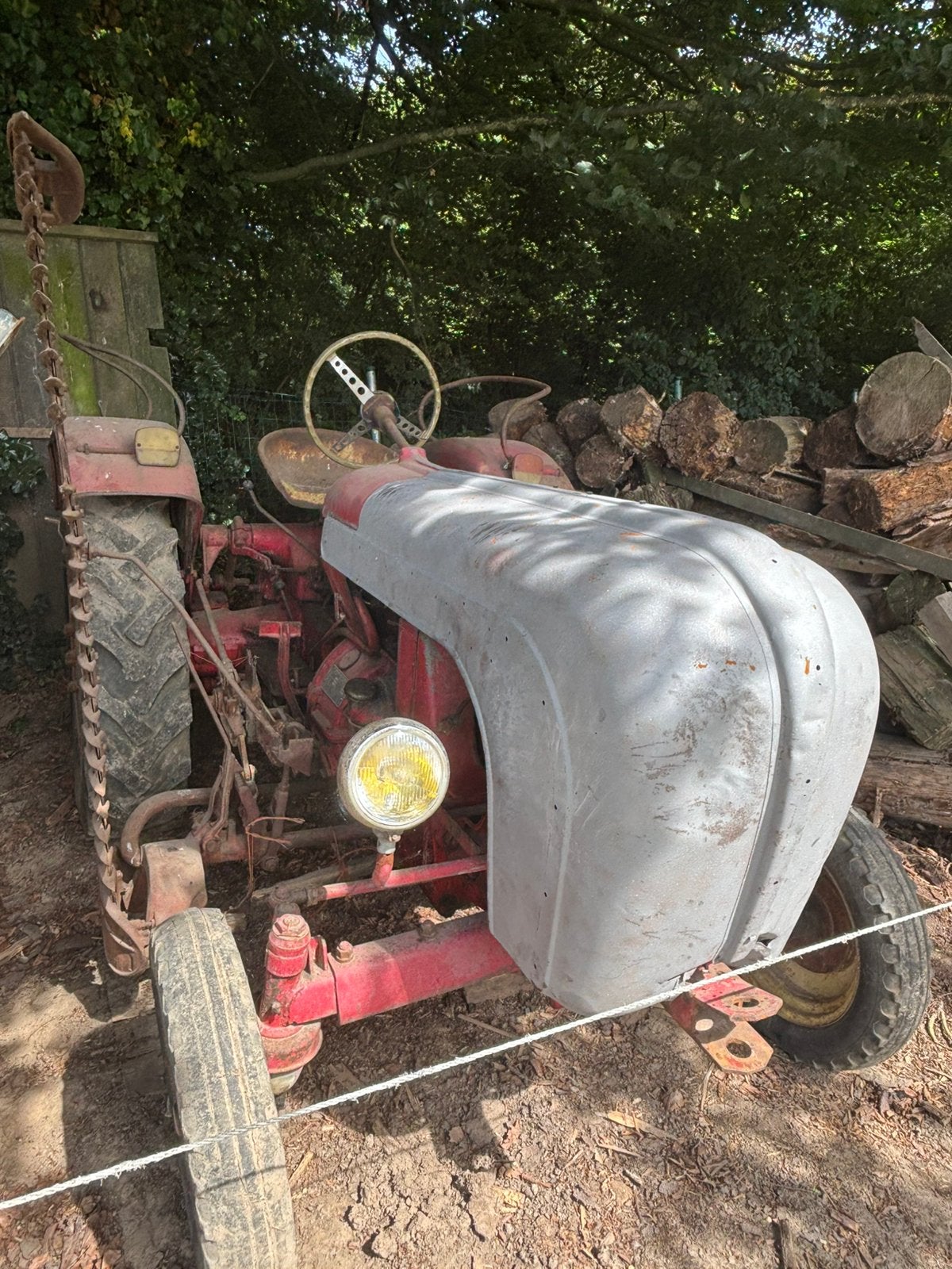 Porsche tractor  218, Ophalen