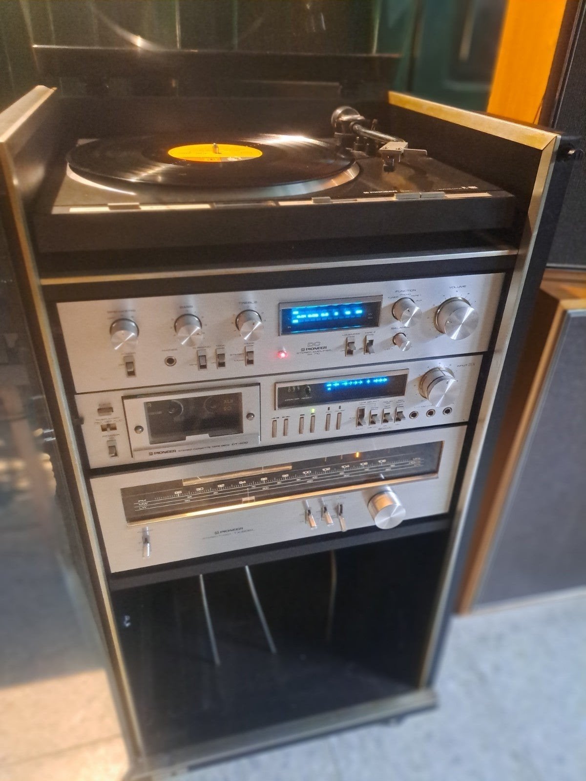 chaîne hifi vintage pioneer, Audio, Tv en Foto, Stereoketens, Ophalen, Pioneer