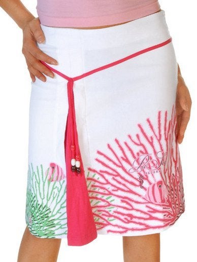 Witte rok van Pussy deluxe - Maat medium, Kleding | Dames, Rokken, Ophalen of Verzenden, Roze