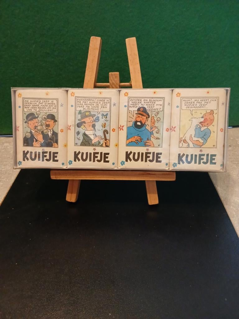 Palmafina kuifje toiletzeep jaren 50, Ophalen of Verzenden, Kuifje