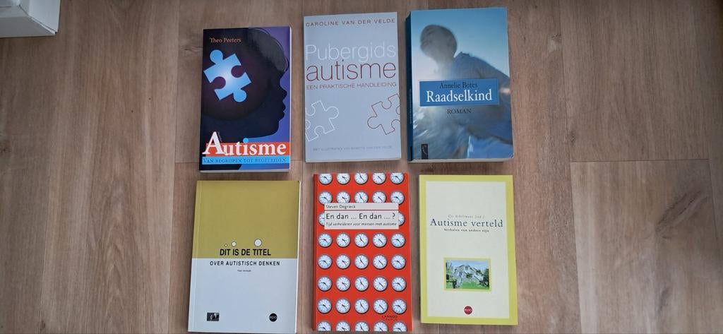 6 boeken over Autisme, Boeken, Ophalen of Verzenden, Zo goed als nieuw, Ontwikkelingspsychologie