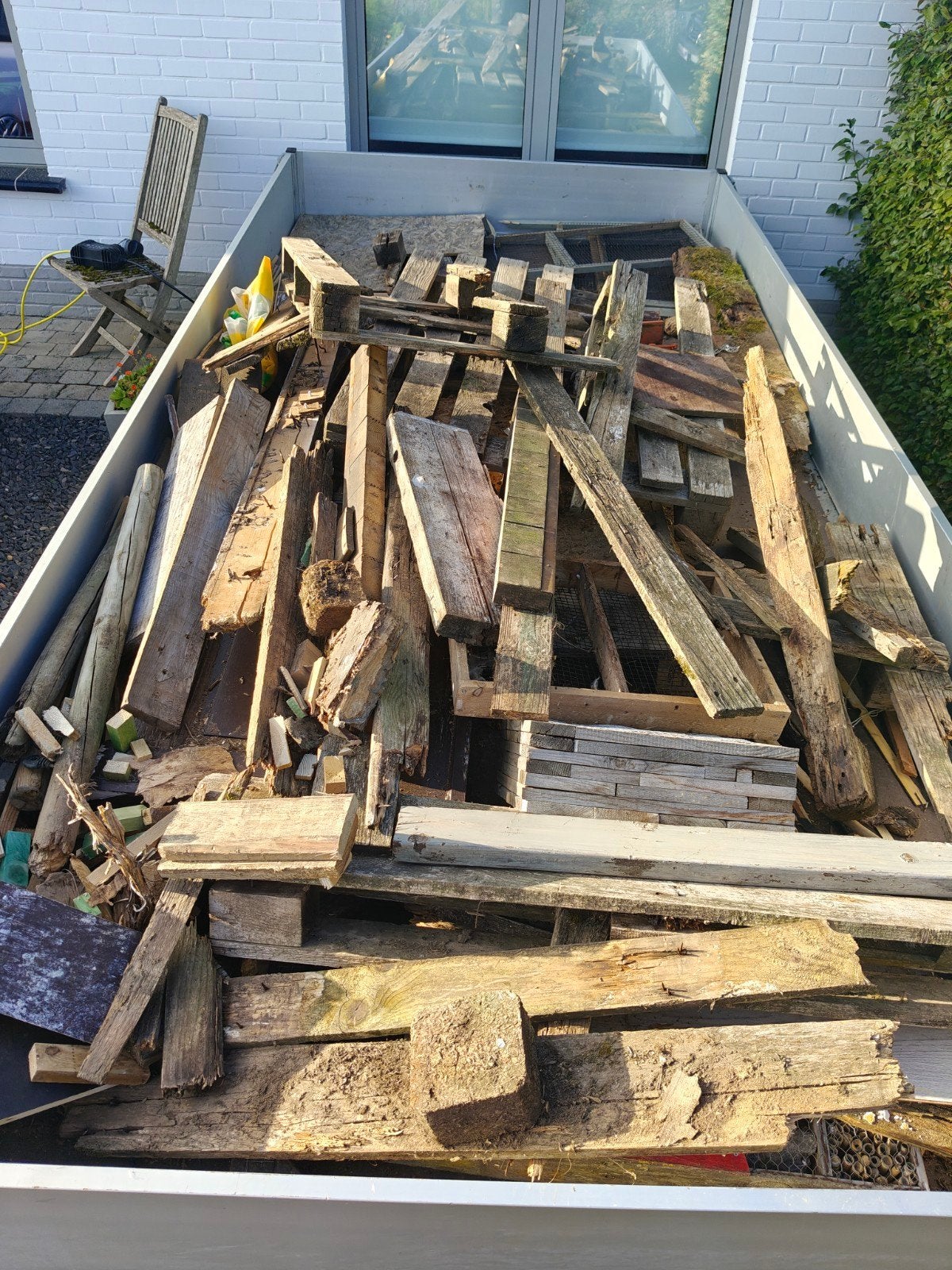 Gratis hout leveren mogelijk, Tuin en Terras, Ophalen