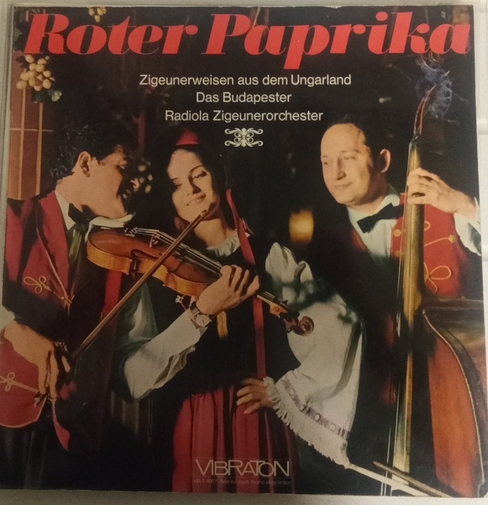 Das Budapester Radiola Zigeunerorchester - Roter Paprika -LP, Cd's en Dvd's, Ophalen of Verzenden, LP, Traditioneel en Volksmuziek