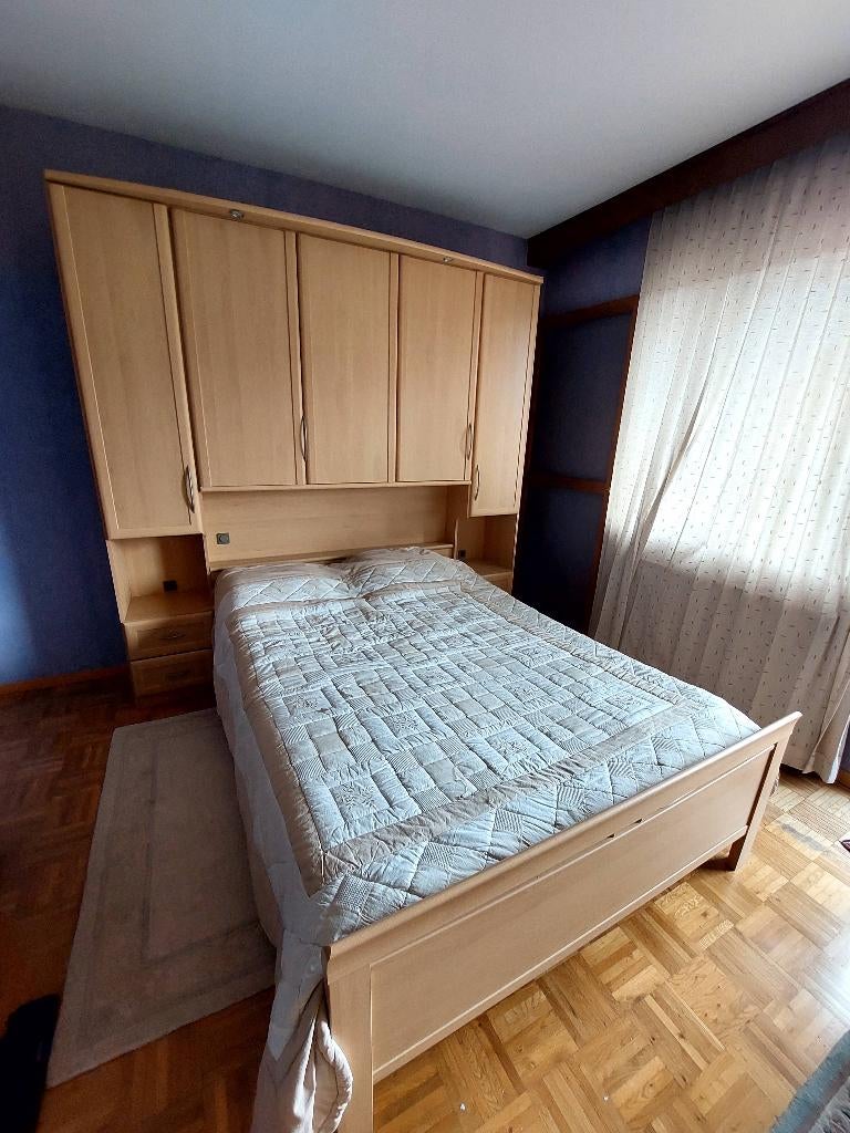 Nolte Möbel slaapkamer met tweepersoonsbed, Huis en Inrichting, Slaapkamer | Complete slaapkamers, Ophalen, Gebruikt, Tweepersoons