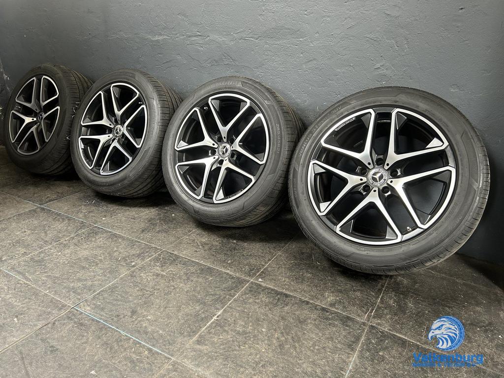 6mm! Originele Mercedes G-klasse G63 W463 21 inch zwarte AMG, Auto-onderdelen, Banden en Velgen, Banden en Velgen, Zomerbanden
