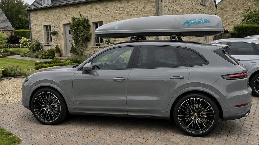 Coffre de Toit HAPRO XXL 600 parfait pour grande famille, Enlèvement, Utilisé