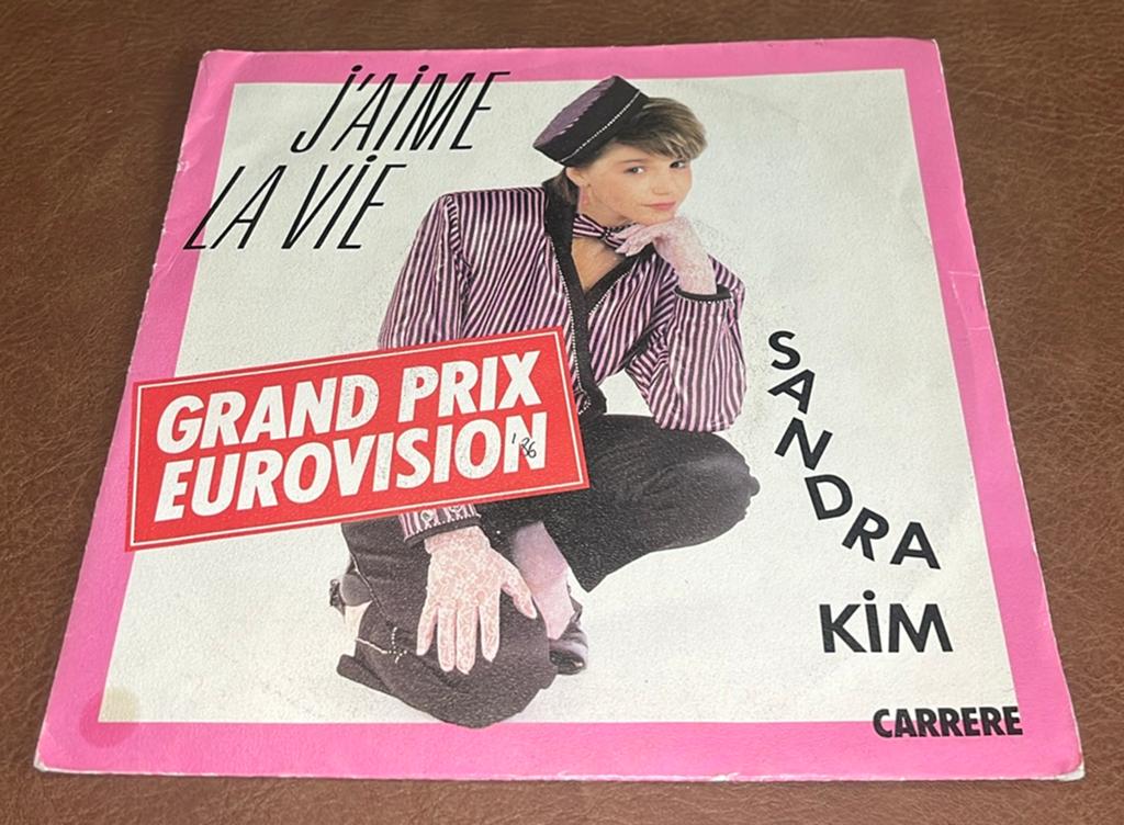 Sandra Kim ‎– J'aime La Vie - 7” vinyl single - FR, Cd's en Dvd's, Vinyl Singles, Ophalen of Verzenden, Gebruikt, Single