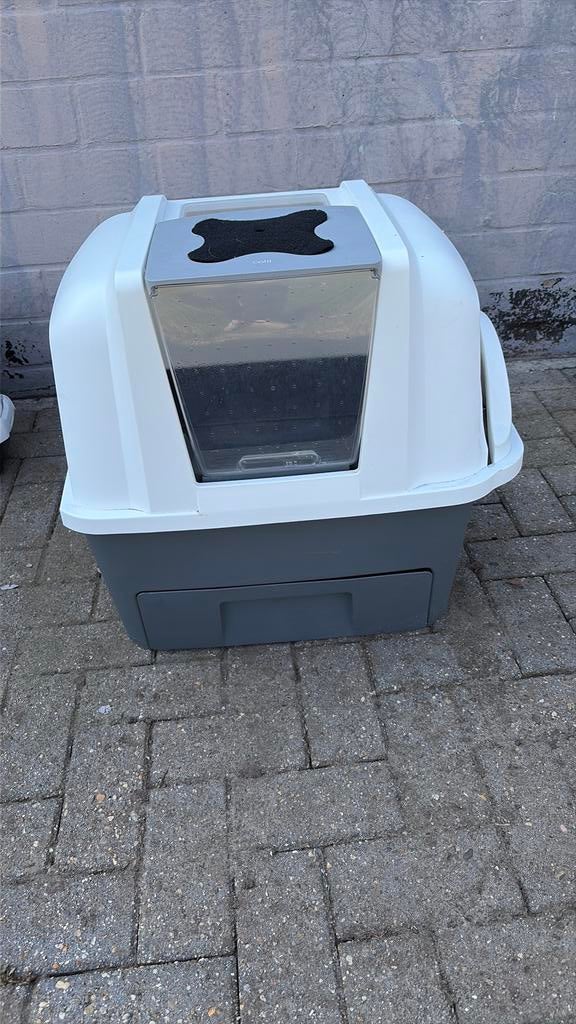 Semi automatische kattenbak, Ophalen, Zo goed als nieuw