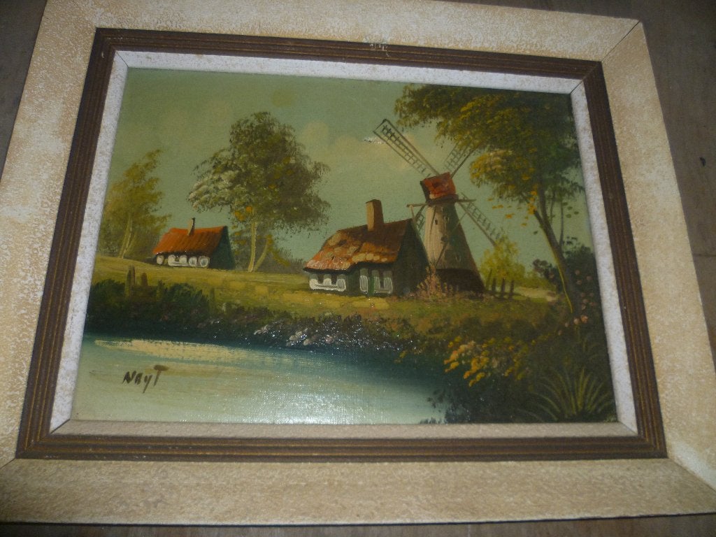 SCHILDERIJ OP DOEK, Antiek en Kunst, Ophalen