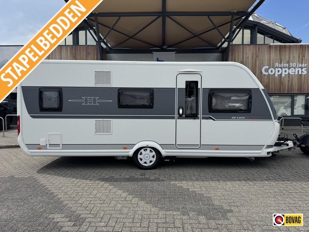 Hobby De Luxe Edition 545 KMF, Caravanes & Camping, Caravanes, Hobby, Jusqu'à 6, Banquette en rond, 5 à 6 mètres
