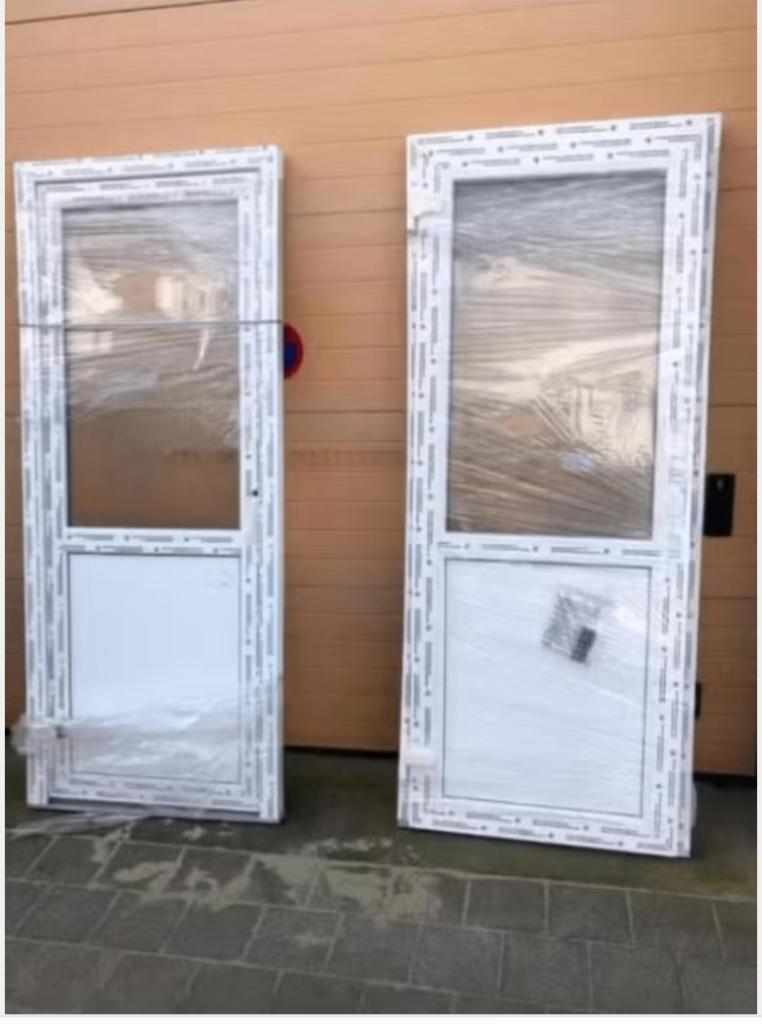 buitendeur kunststof 2/3 glas, Doe-het-zelf en Bouw, Ophalen, Glas, Buitendeur