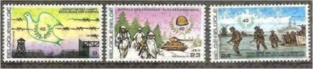 Belgie 1985 - Yvert 2188-2190 /OBP 2186-2188 - Bevrijdi (PF), Verzenden, Postfris, Postfris